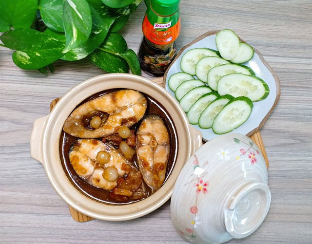 Cá Basa Kho Củ Nén