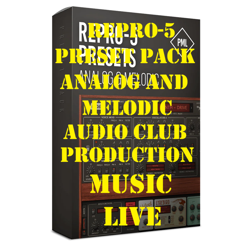 PML Repro-5 Preset Pack Analog and Melodic - Audio Club