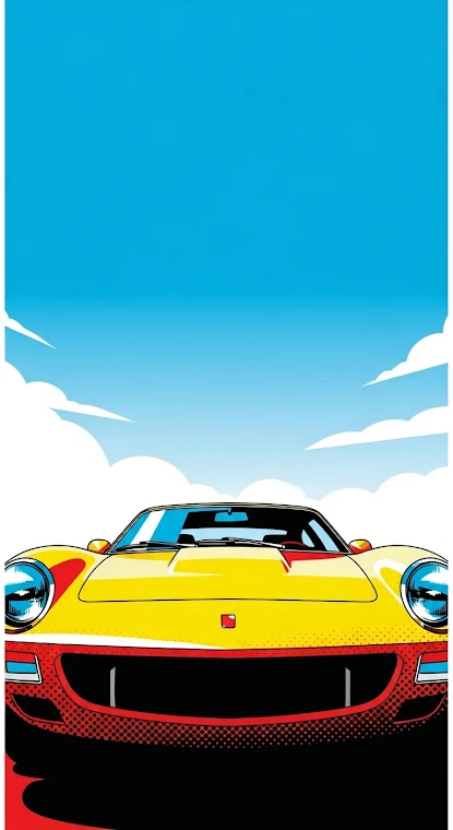 Pop Art Classic Racer