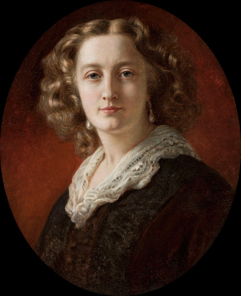 Portrait of Zofia Odescalchi née Branicka 1850s