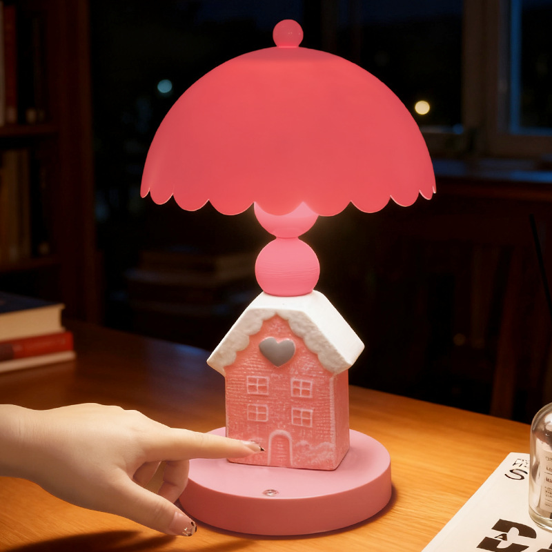 Fairy-tale House Table Lamp, Creative Design