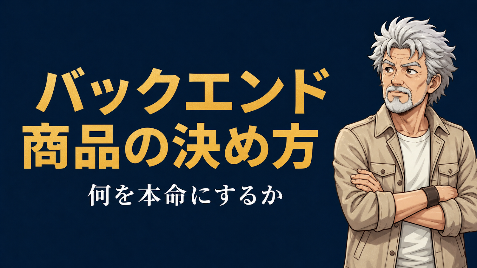 高単価バックエンド商品の決め方のアイキャッチ