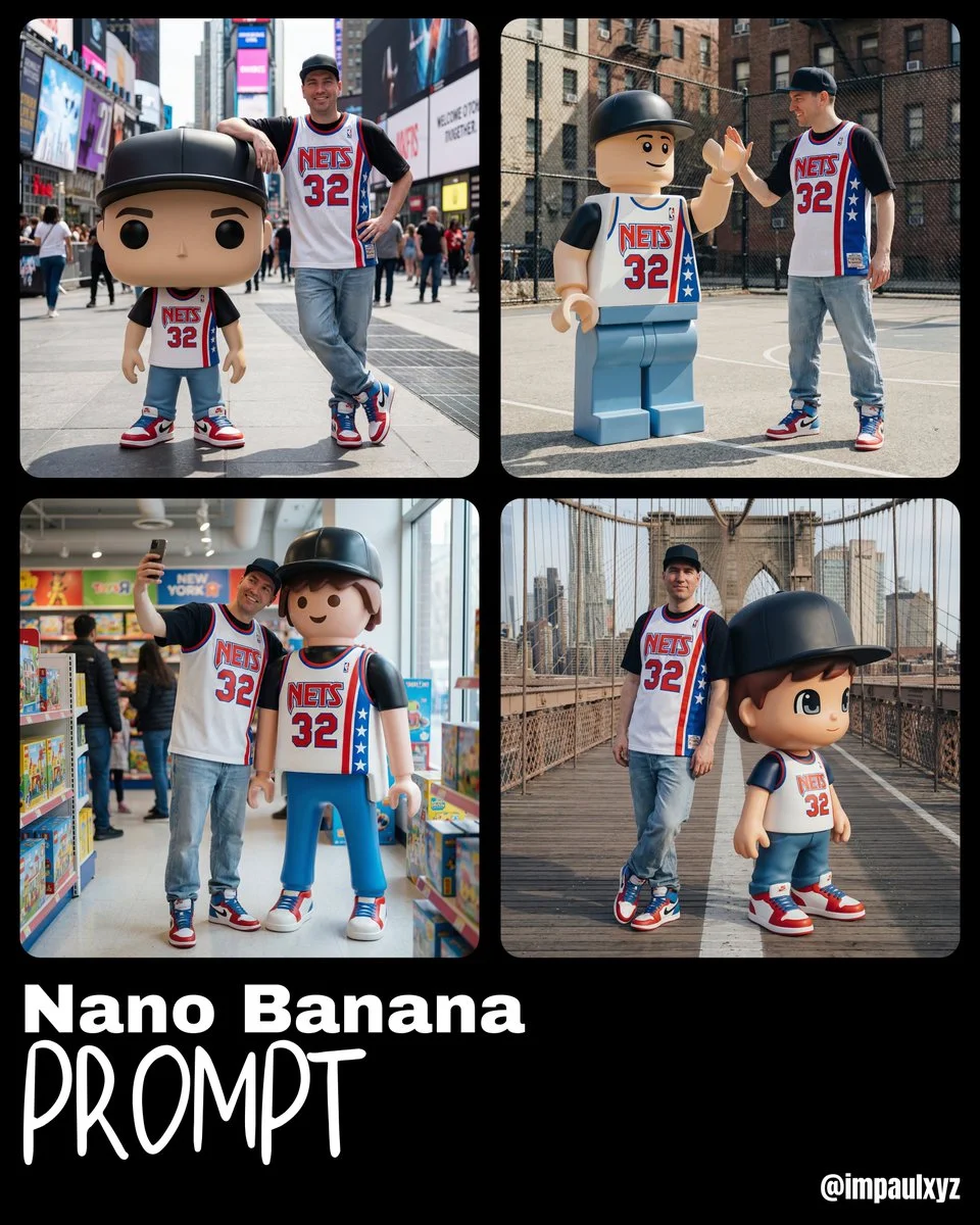 Tú con tu figura de Lego