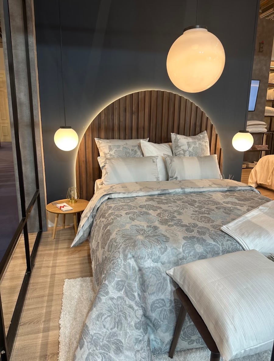 Bedroom furniture showroom at Canton Fair