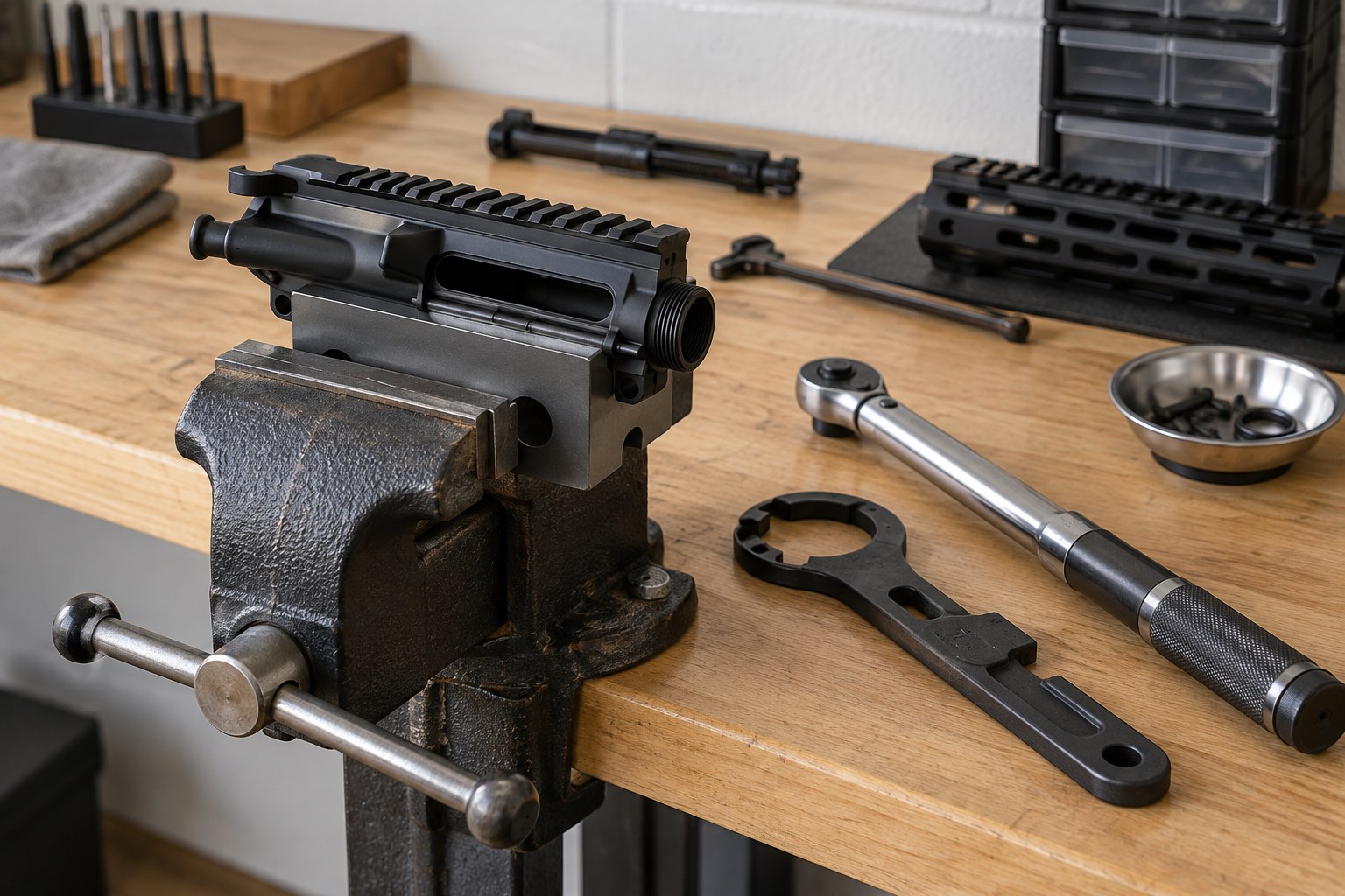 How Denison Builders Get AR-15 Barrel Nut Torque Right With the Proper Specs and Tools