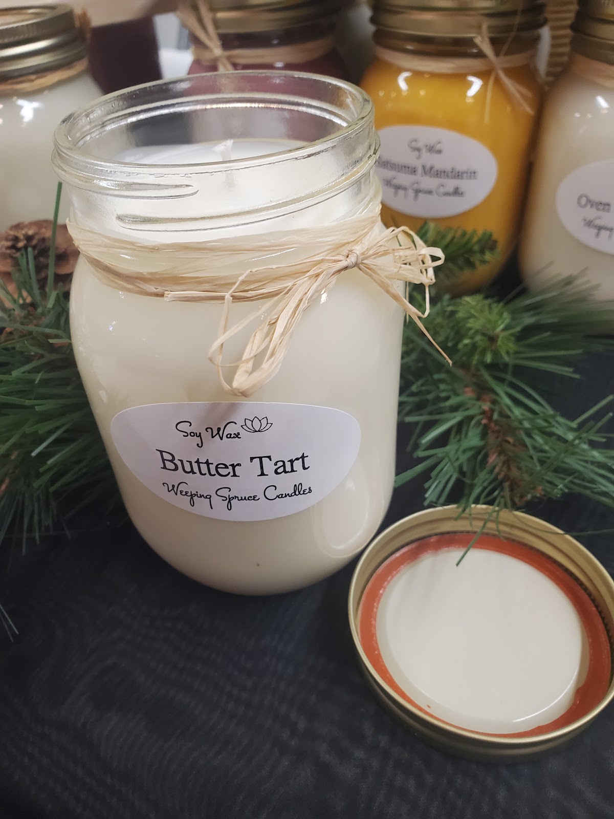 Weeping Spruce Candles