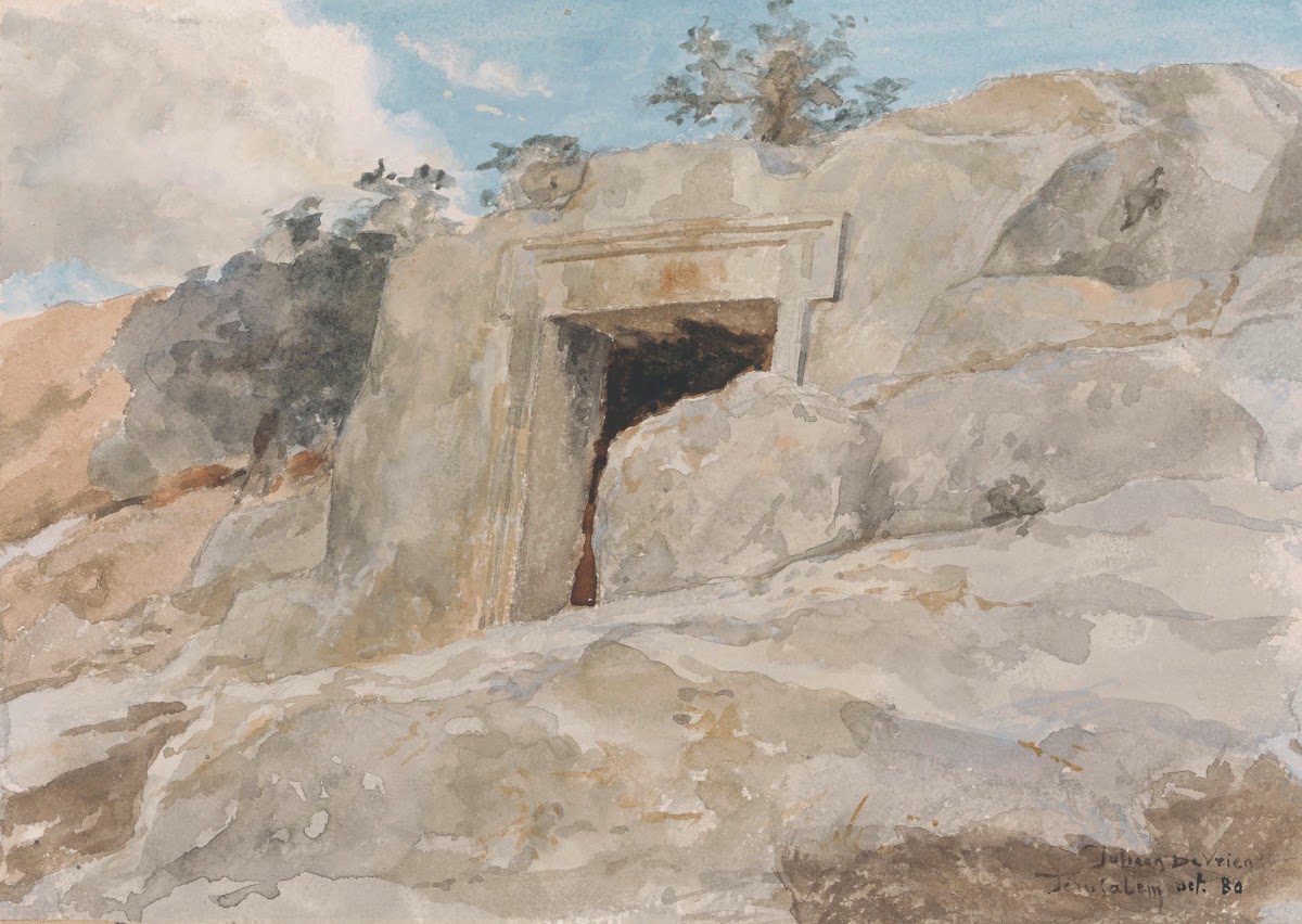 Tomb on the Southern Side of the Kidron Valley 1880