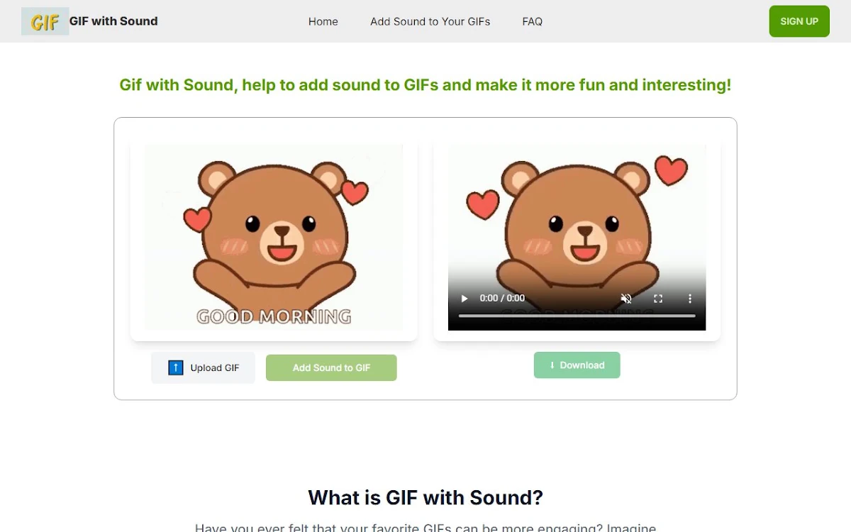 Captura de GIF with Sound