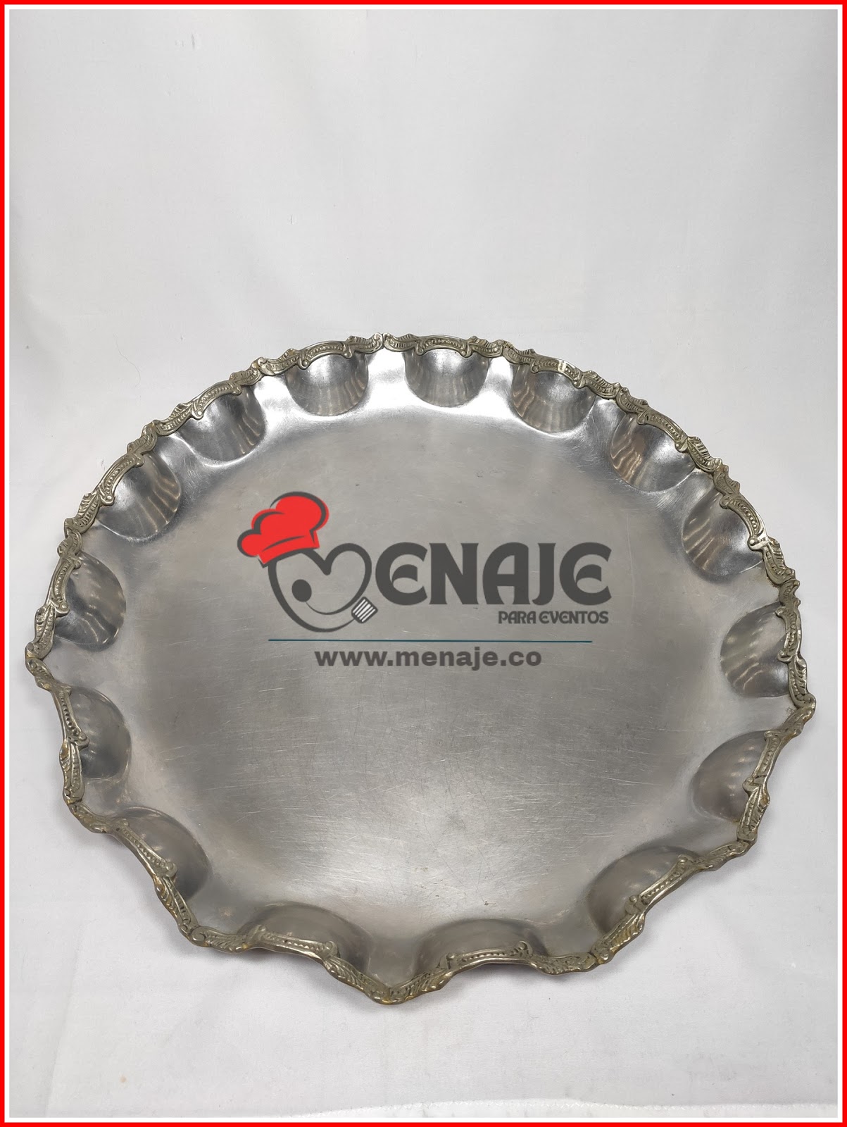 Bandeja Redonda |Codigo SKU096
