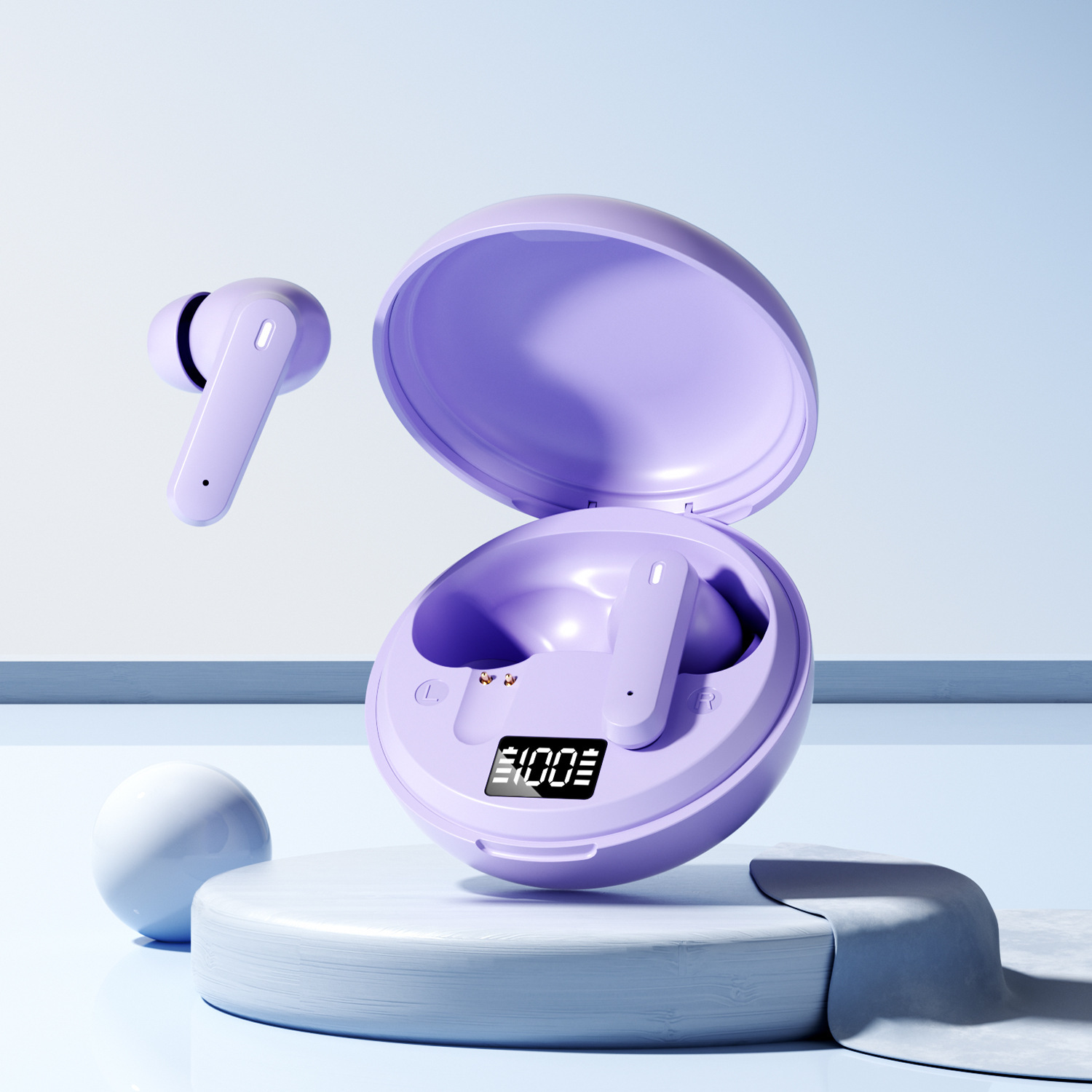 Kabellose Bluetooth-Ohrhörer mit Sprachsteuerung