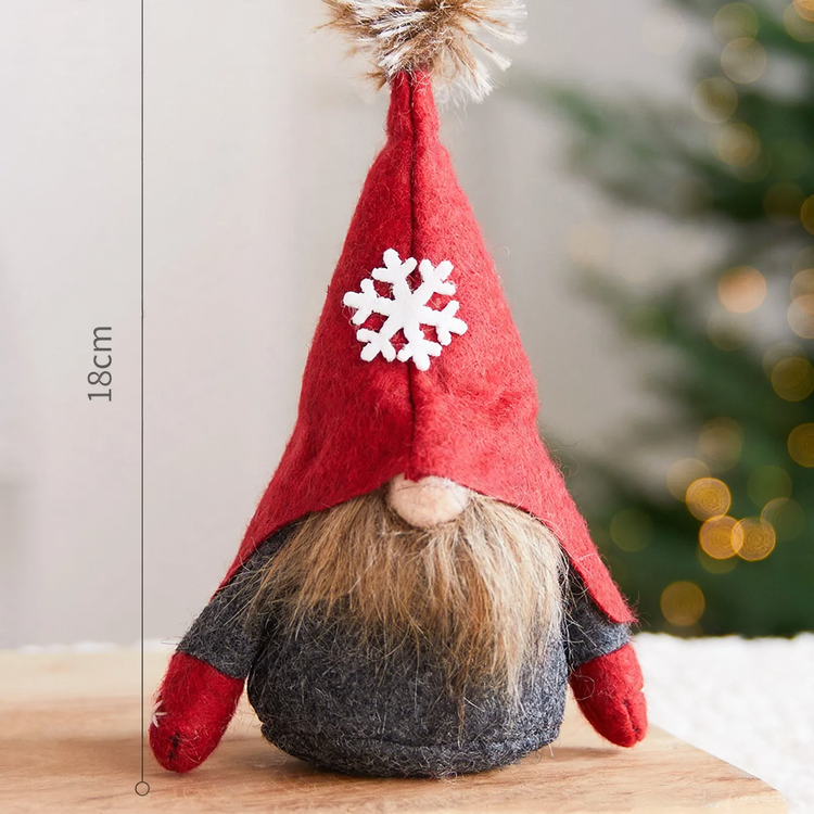 Dekorative Wichtelfigur für Weihnachten