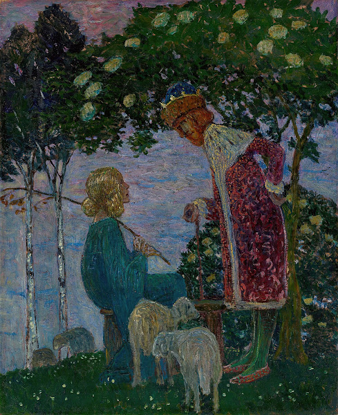 König und Schäferin Circa 1907