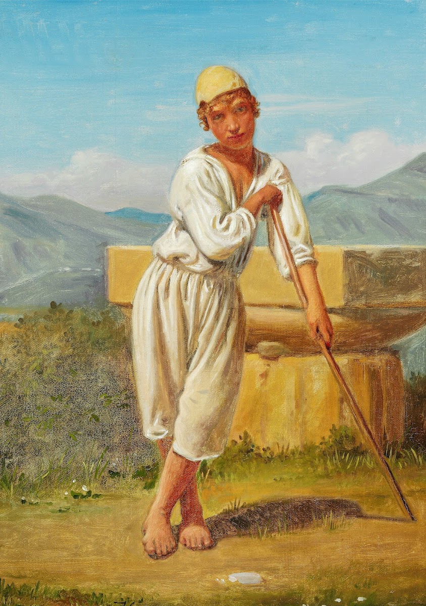 A shepherd boy from Pæstum