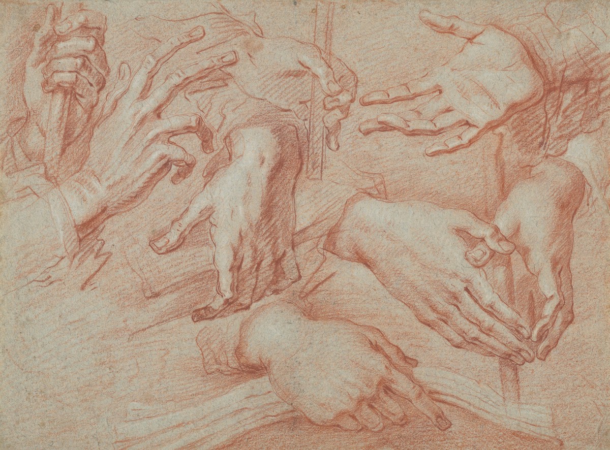 Study of Hands ca 162830