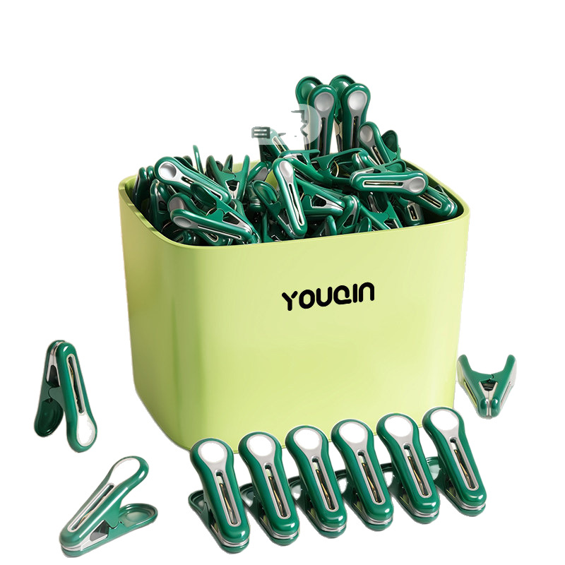 Plastic clothespins, mark-free, set of 12 to 48