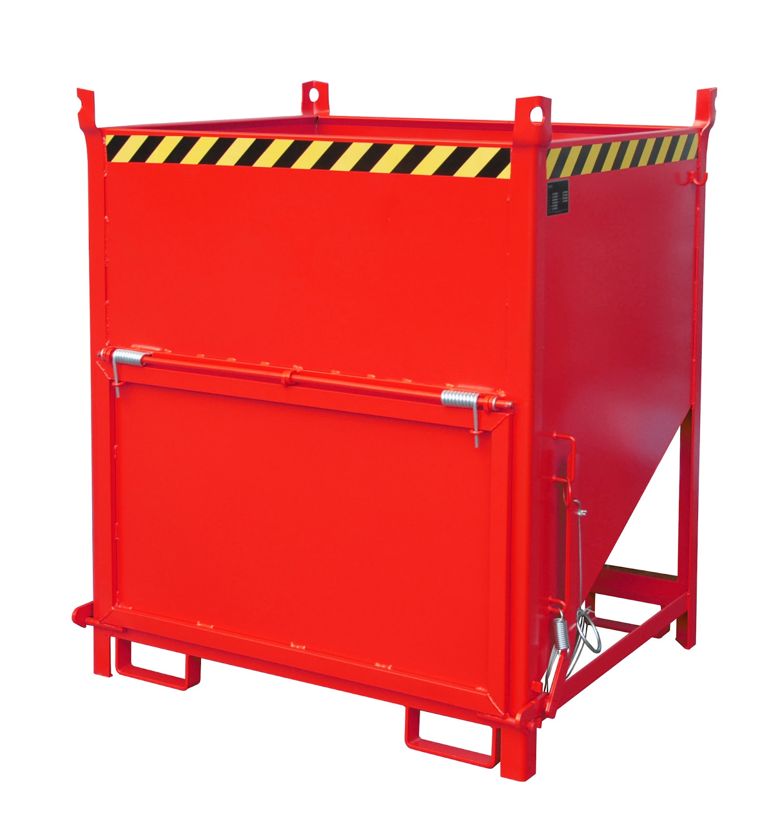 Silocontainer SGK 100, gelakt, Vuurrood