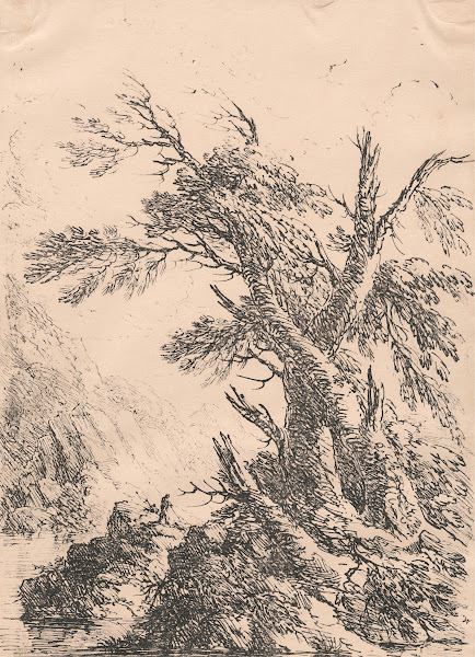 Landscape with Old Trees by Water 1803