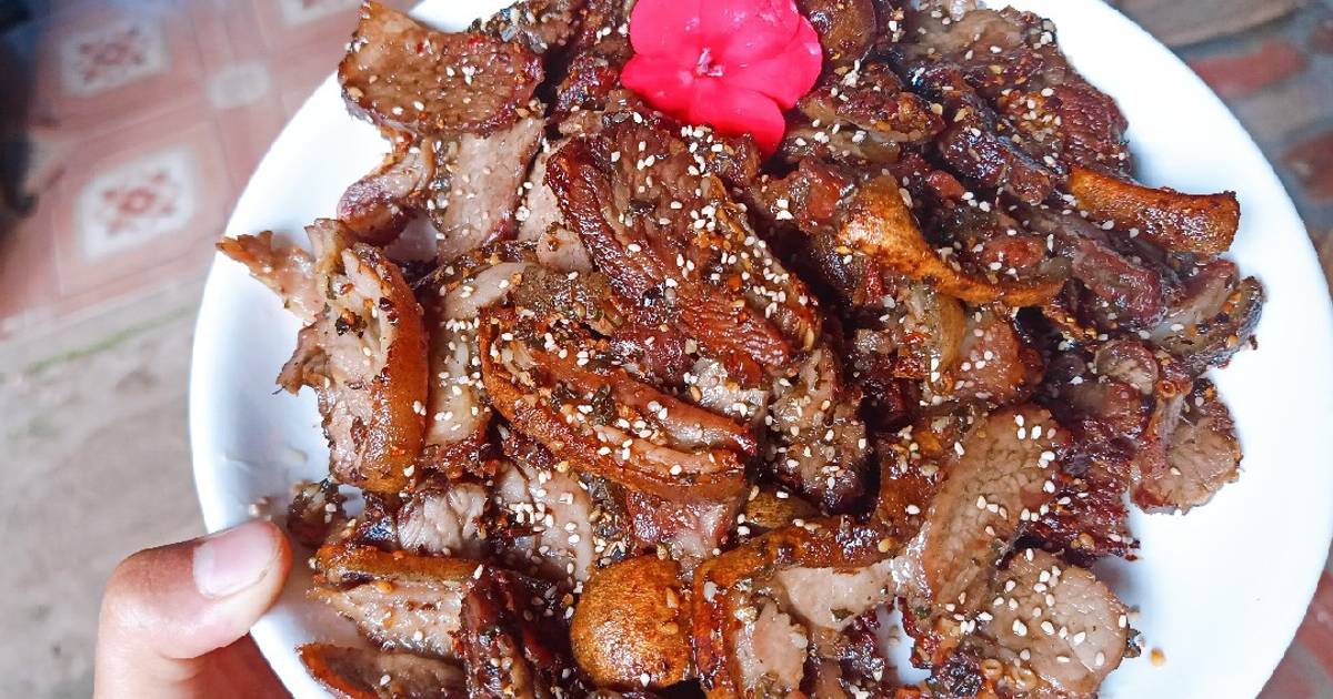 Thịt dê chiên