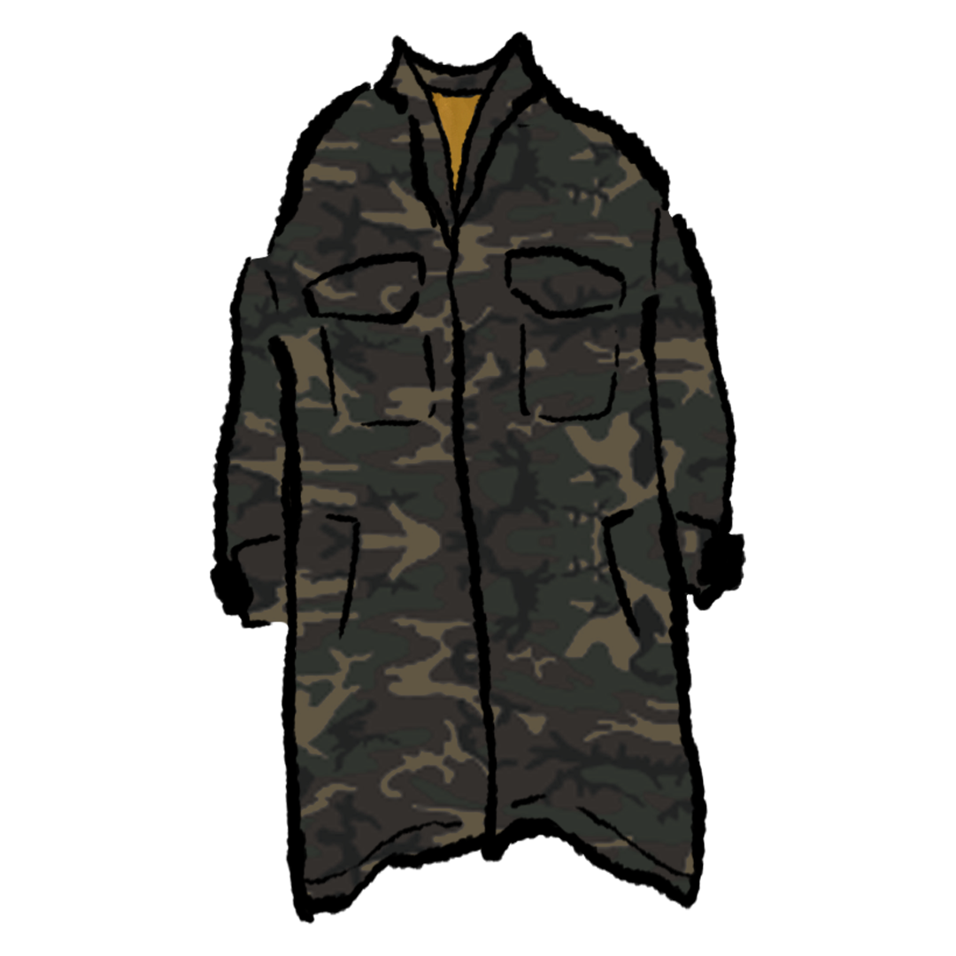 Yeezy Shearling-Lined Trench Coat product image
