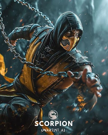 Mortal Kombat Scorpion Picture