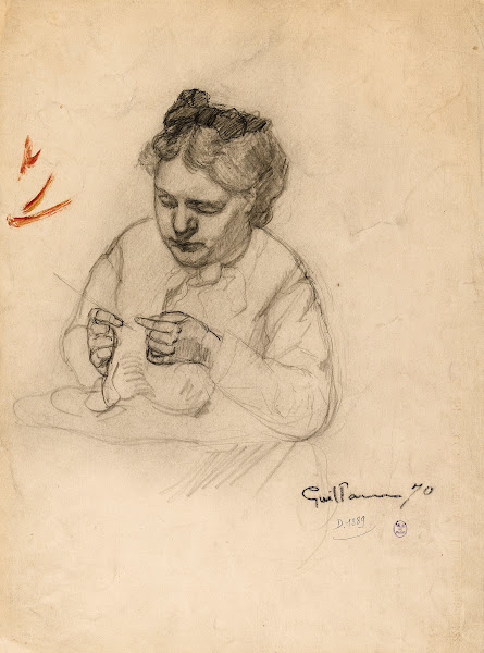 La mère de lartiste 1870