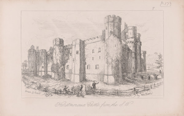 Herstmonceux Castle from the Southwest