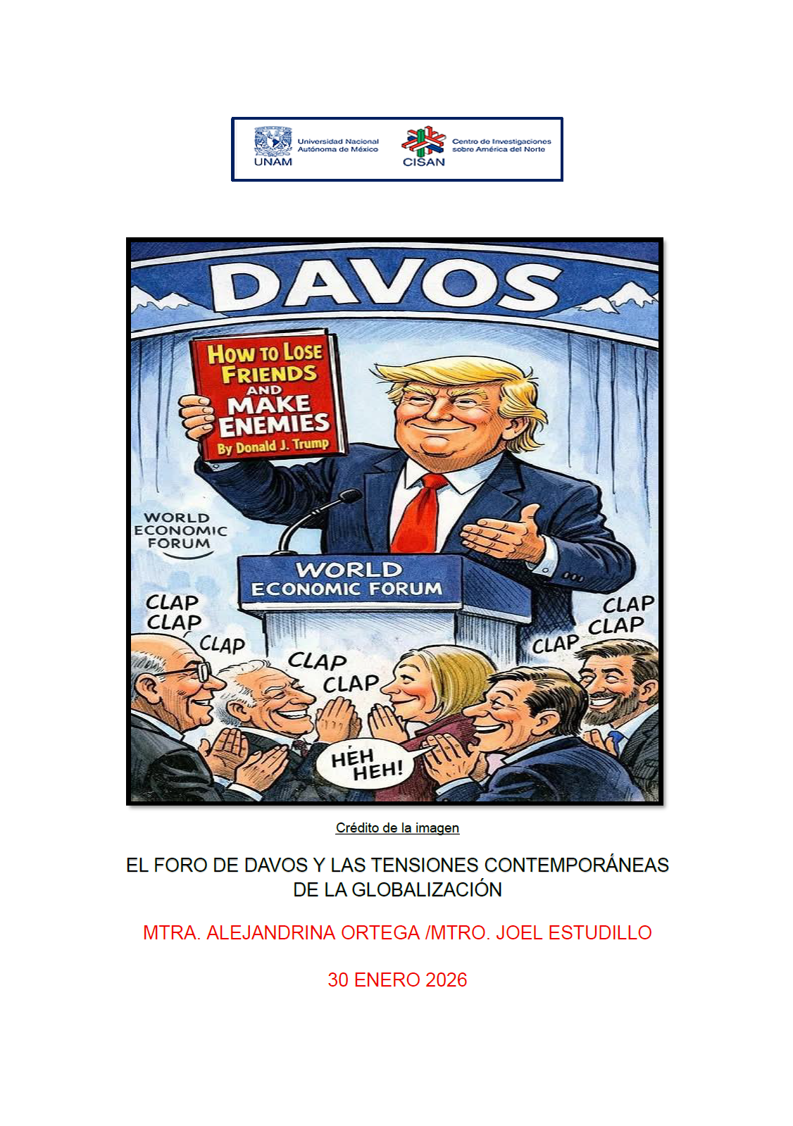 Portada del boletín