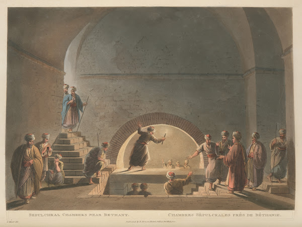 Sepulchral Chambers near Bethany 1804