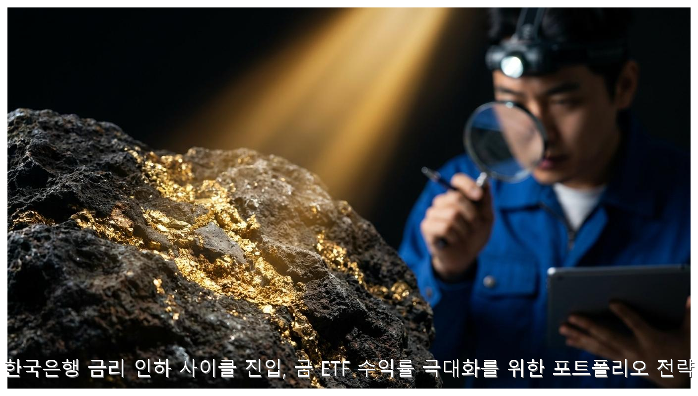 한은 금리 인하 수혜 금 ETF 투자 전략 핵심 안내 및 분석 인포그래픽 (5)