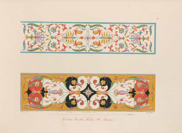 Ornamente aller klassischen Kunst Epochen nach den Originalien in ihren eigenthu