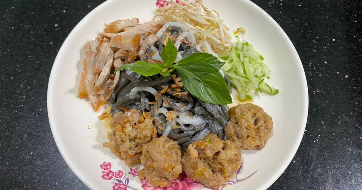 SP.0677 - Bánh Tằm Đen Trắng