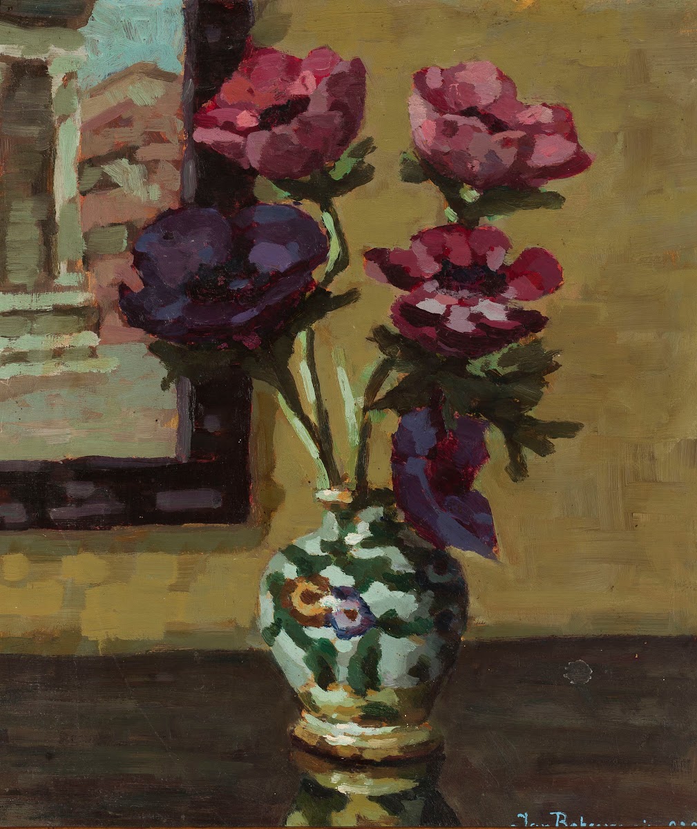 Anemones at a window 1928