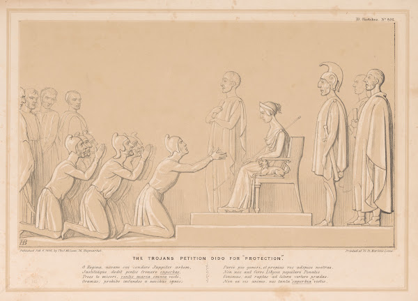 The Trojans petition Dido for protection 1846 1847