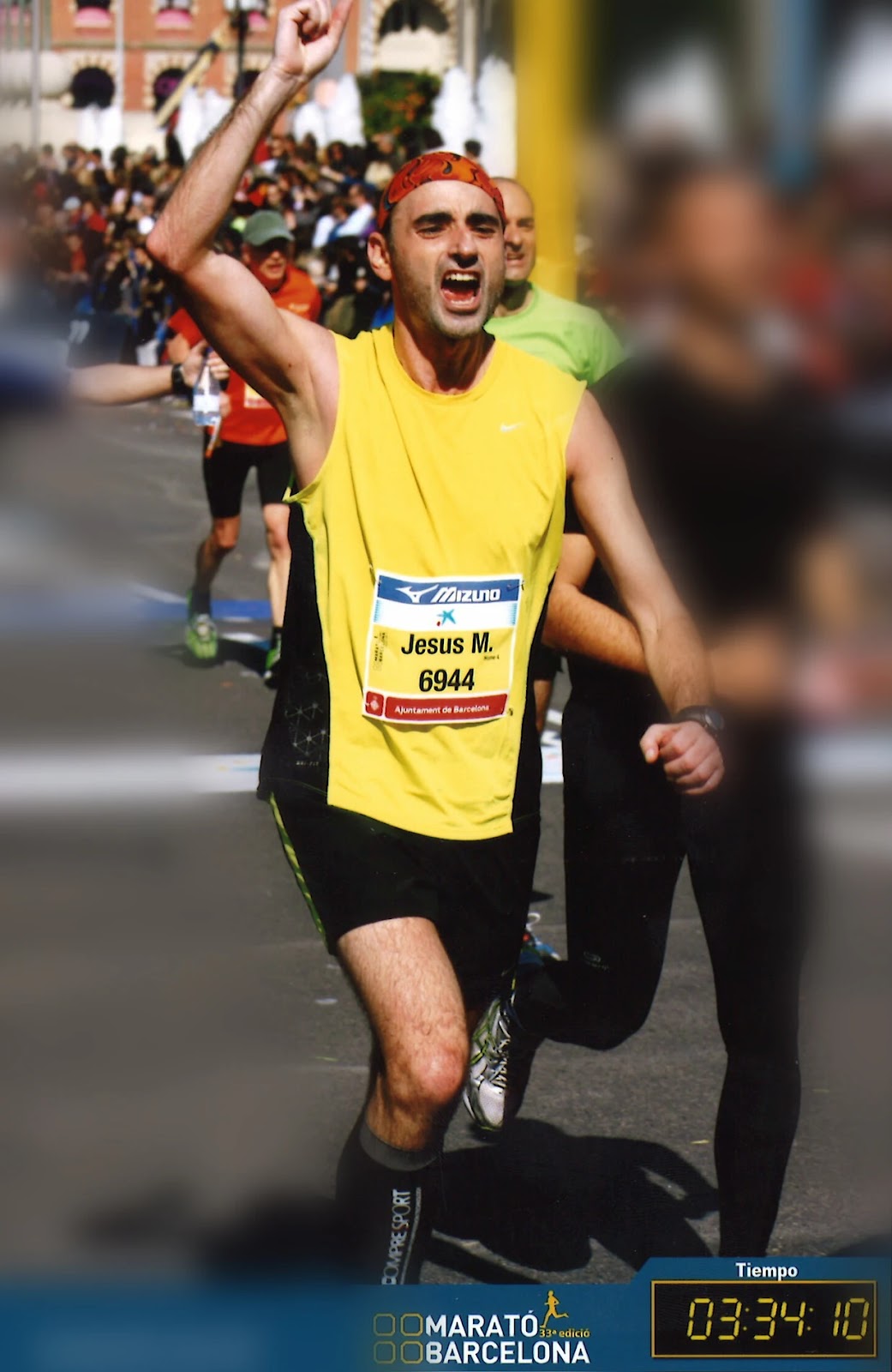 Fotografía finisher de MARATÓ BARCELONA
