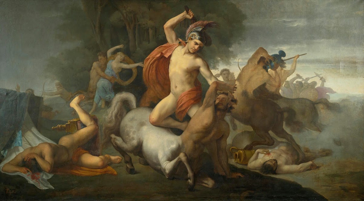 The Battle Of The Centaurs 1875