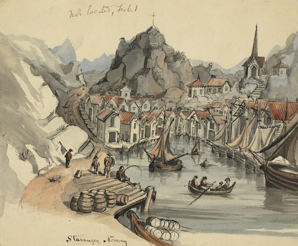Stavanger Norway 1856 1857