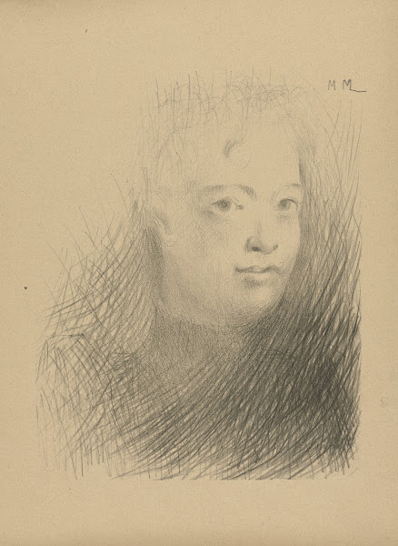 Etude dune tête de femme 1893 1895
