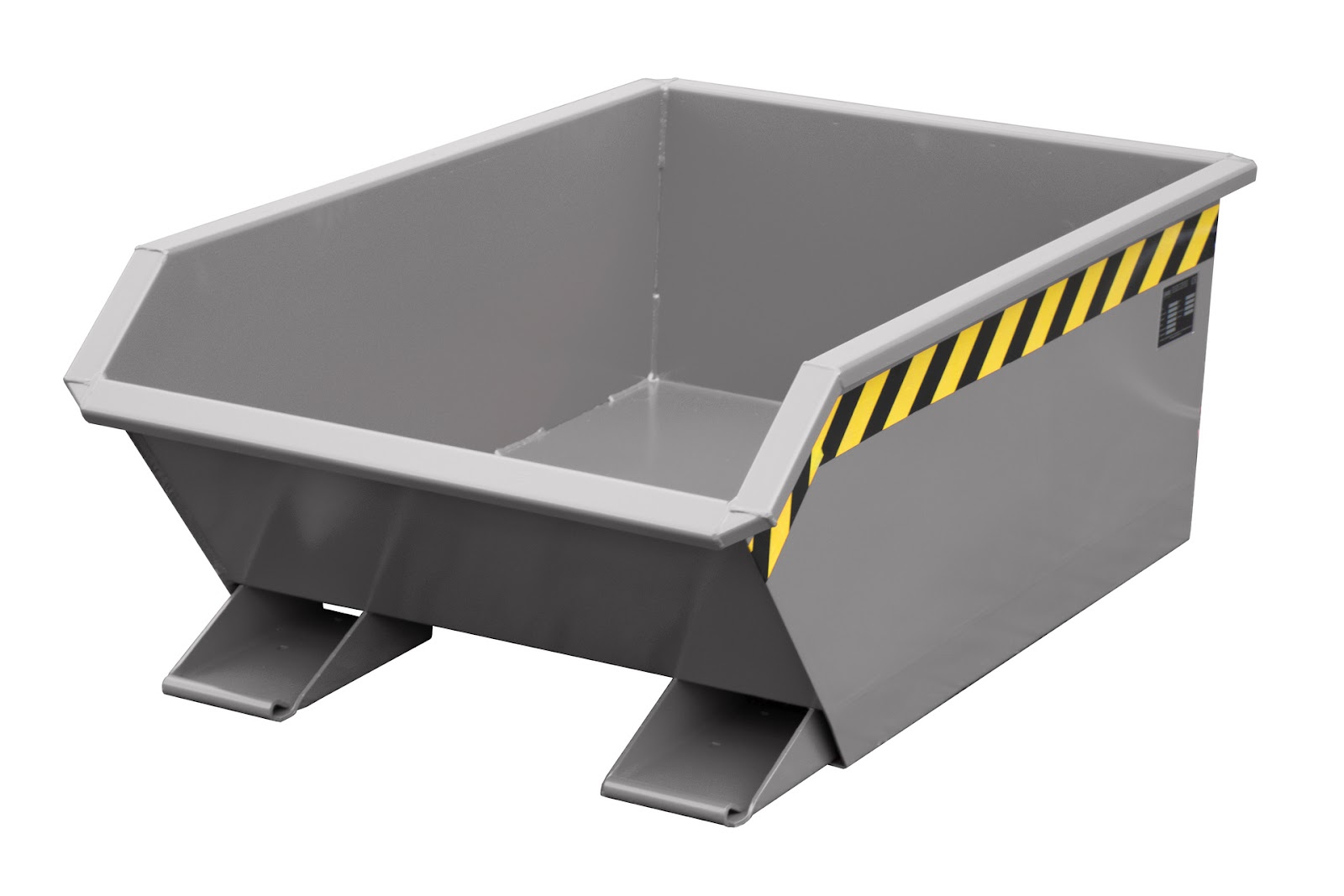 Mini-Kiepcontainer MGU 270, gelakt, Muisgrijs