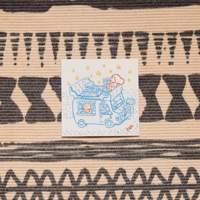 Tent Katchakul - Square Postcard