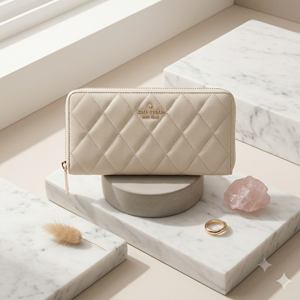 Billetera Cloud Dancer Kate Spade