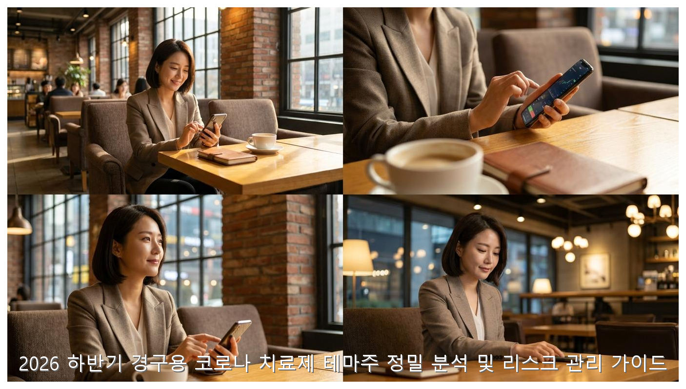 2026 하반기 경구용 코로나 치료제 테마주 정밀 분석 및 리스크 관리 가이드 핵심 안내 및 분석 인포그래픽 (8)