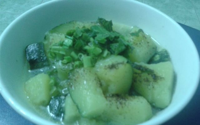 Bí Xanh Xào Tỏi