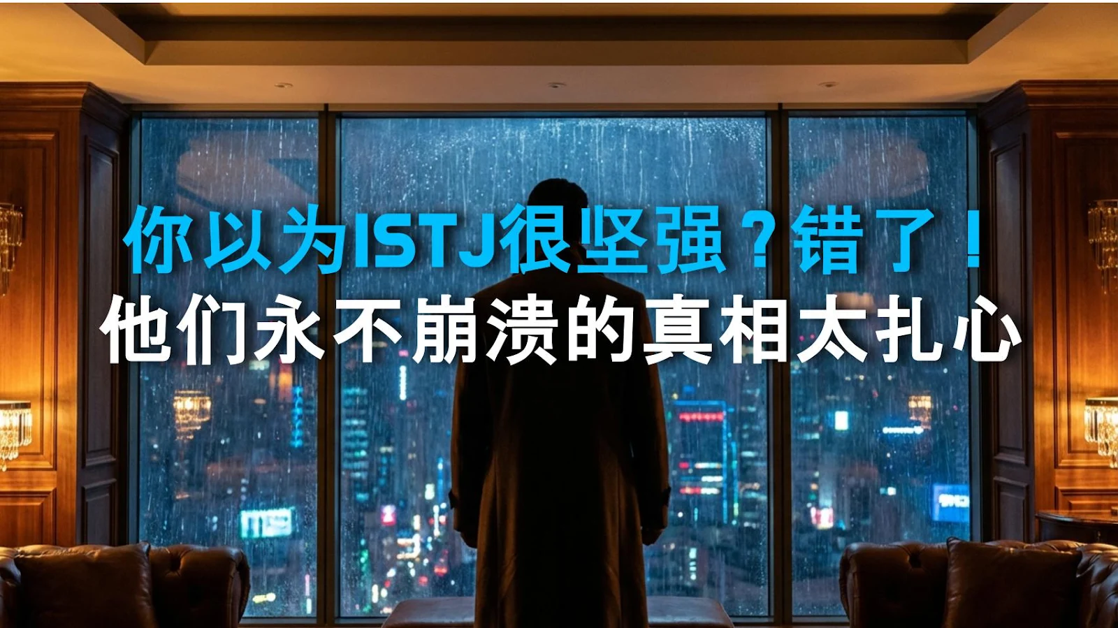 你以为ISTJ很坚强？错了！他们永不崩溃的真相太扎心