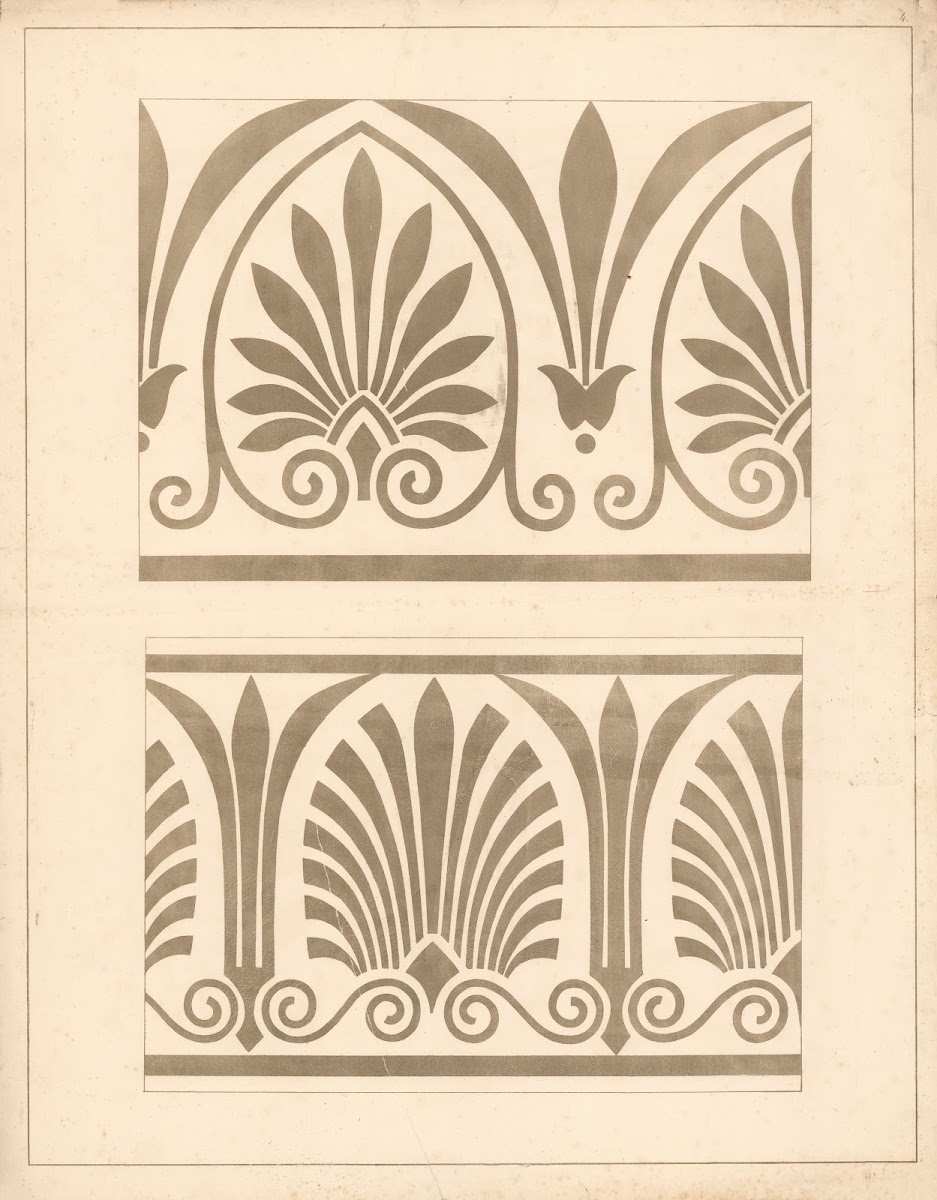 Lily like patterns 1900