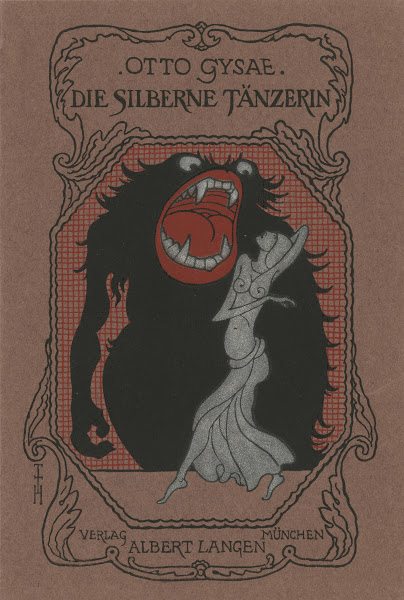 Buchumschlag Otto Gysae Die silberne Tänzerin 1908