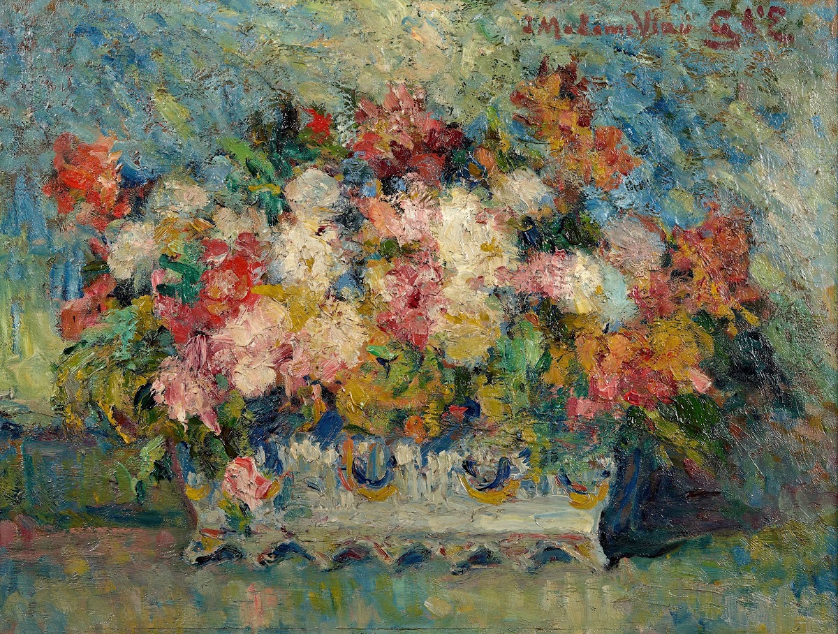 Bouquet de fleurs 1898