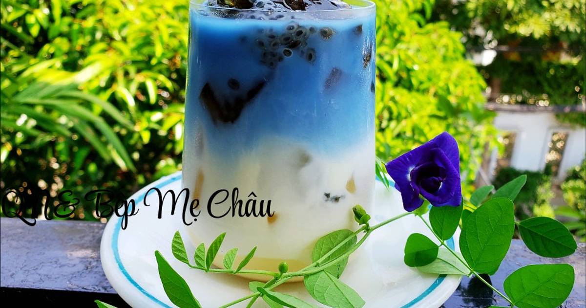 Sữa tươi hoa đậu biếc sương sáo