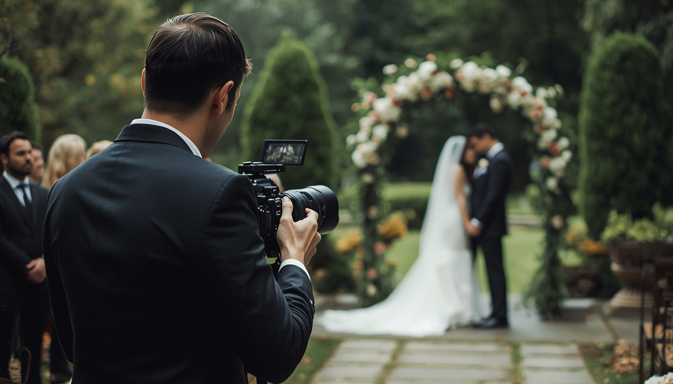 Solo grabación de boda en 4K para fotógrafos que editan su propio vídeo