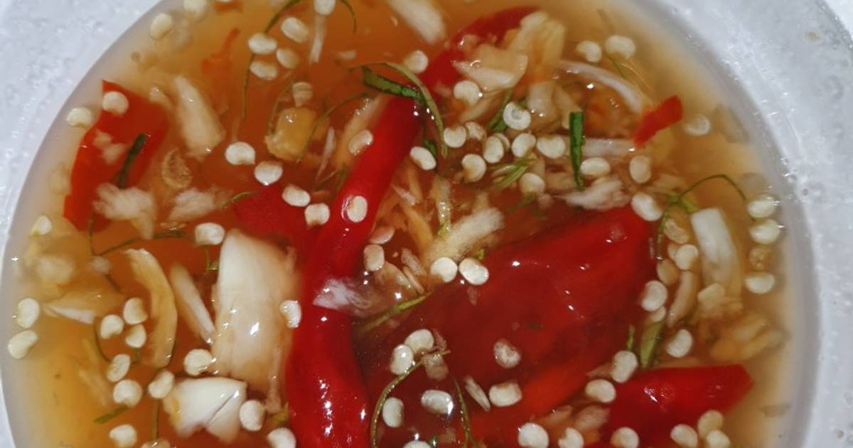 Nước mắm tỏi ớt thơm ngon