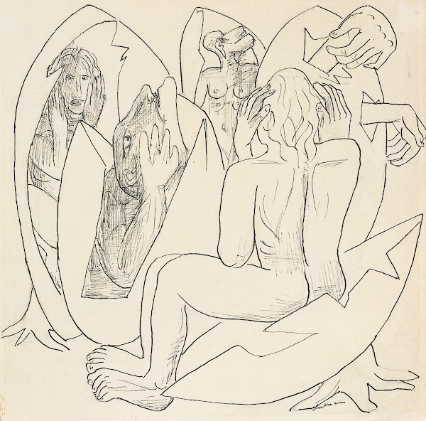 Eiermenschen Ostern 1944